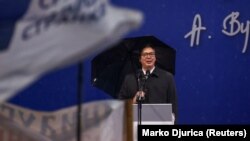 Српскиот претседател Александар Вучиќ