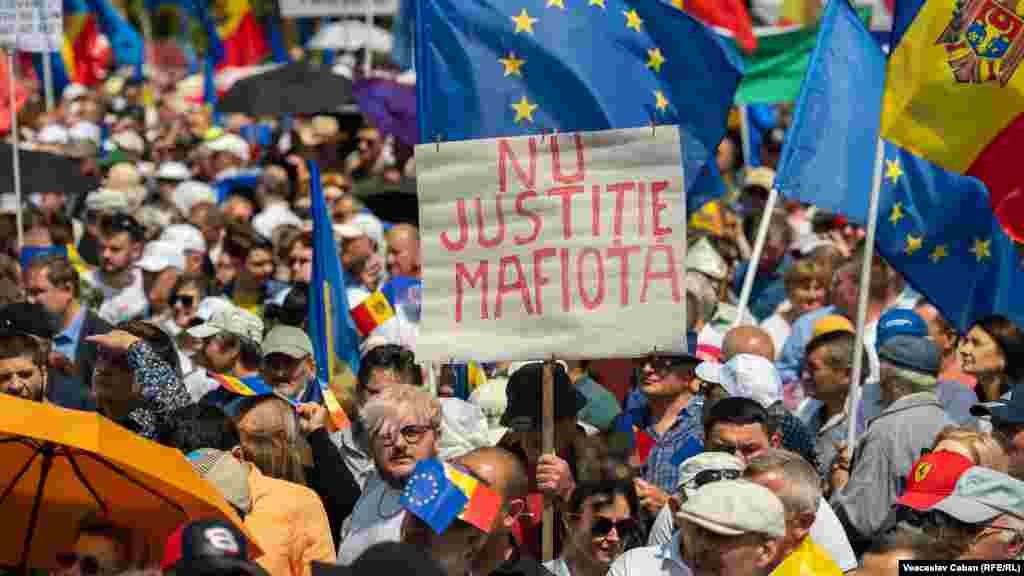 Skup "Evropska Moldavija" organizovala je Vlada PAS, na inicijativu predsjednice Maje Sandu.