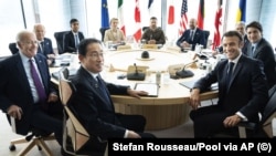 Ukrajinski predsjednik sa liderima zemalja G7 na sastanku u Japanu u maju 2023.