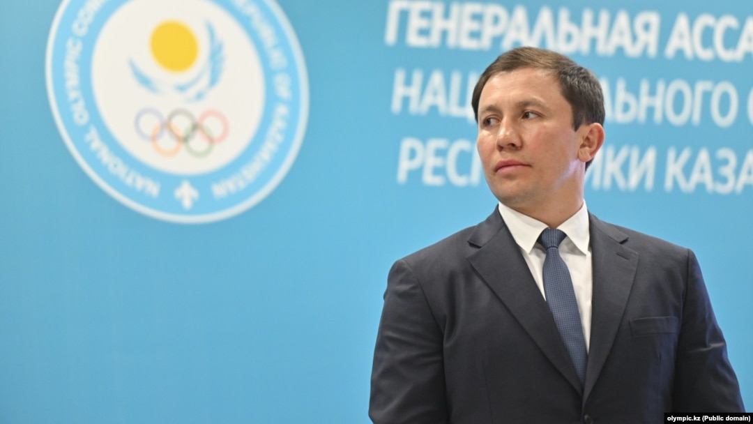 Former world boxing champion Gennady Golovkin (file photo)
