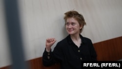 Daria Kozireva na saslušanju u Sankt Peterburgu, 27. februara 2024.