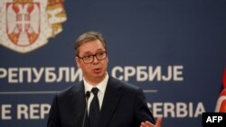 "Moramo da budemo promoteri saradnje", poručio je predsednik Srbije Aleksandar Vučić na otvaranju prve deonice autoputa Niš-Merdare. 