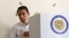Armenia - Former Mayor Hayk Marutian votes in a local election in Yerevan, September 17, 2023.