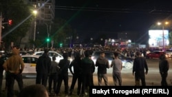 Бишкекте 18-майга караган түнү тартылган сүрөт.
