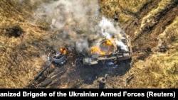 Як тонки харобшудаи Русия дар Украина. Акс аз бойгонӣ