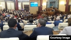 Астанадағы парламент жиыны.