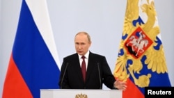 Орусиянын президенти Владимир Путин. 