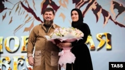 Рамзан Кадыров и его старшая дочь Айшат