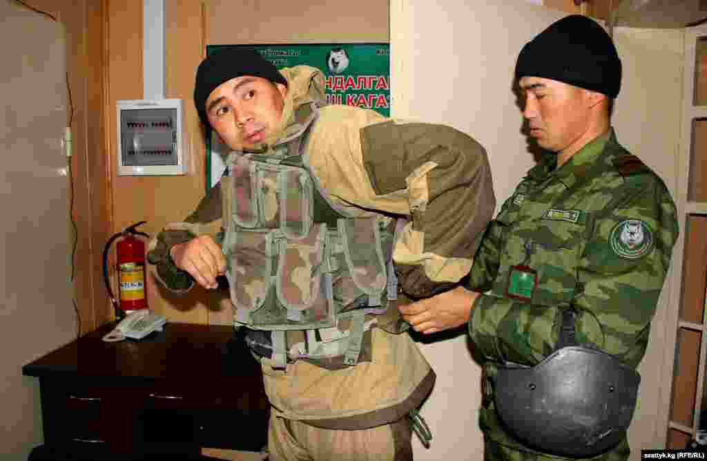 Азамат Усубалиев, военнослужащий спецназа "Бору"