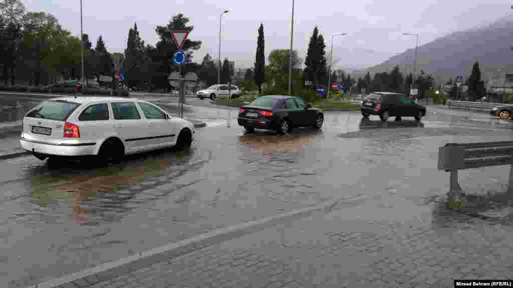 Nevrijeme je pogodilo i šire područje Mostara. 5. novembra 2021.
