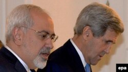 محمد جواد ظریف و جان کری در وین