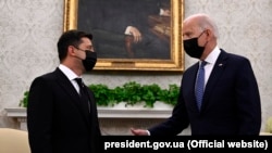 Сустрэча прэзыдэнтаў Украіны і ЗША. 1 верасьня 2021-га. 