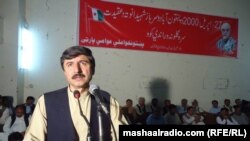 د پښتونخوا ملي عوامي ګوند صوبايي مشر سېنېټر عثمان خان کاکړ 