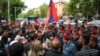 Ցուցարարները և ոստիկանները, Երևան, մայիս, 2024.