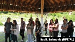 Mladi koji učestvuju u projektu „Nove veze pograničnih regiona“