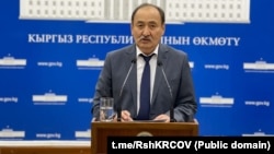 Alymkadyr Beishenaliev was also at the center of a scandal last year after he promoted a toxic substance as a treatment for COVID-19.