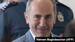 ՀՀ երկրորդ նախագահ Ռոբերտ Քոչարյանը դատարանում, 15-ը մայիսի, 2019թ.