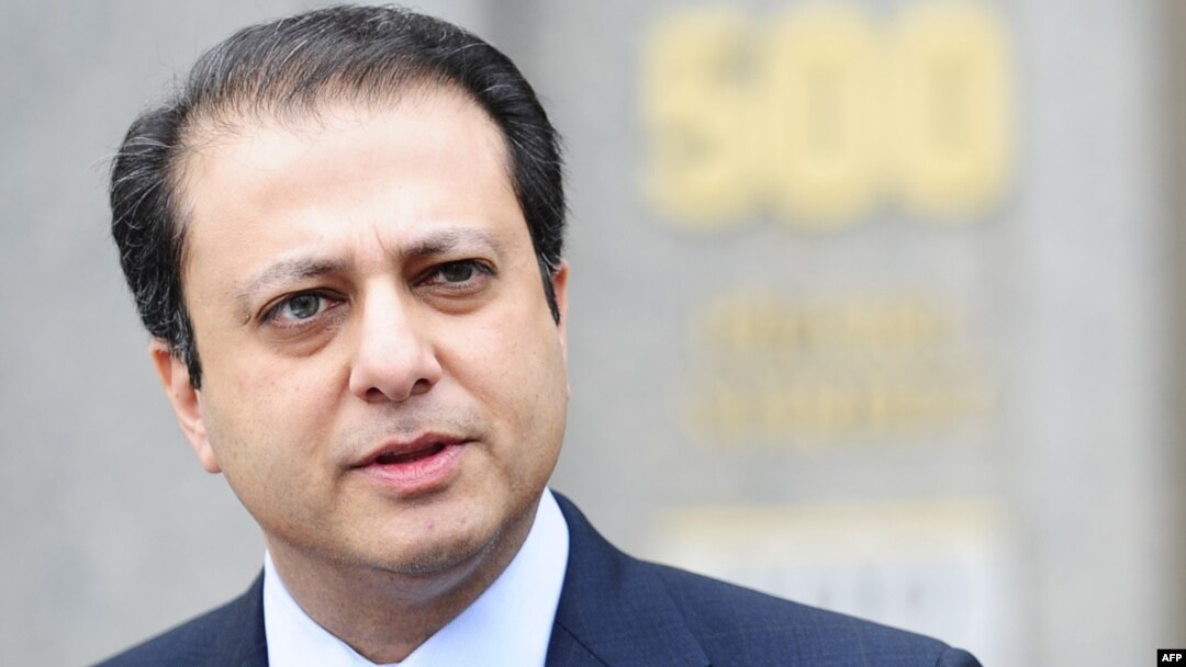 U.S. Attorney Preet Bharara announced the indictment on May 28.