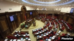 Armenia - A parliament session in Yerevan (archive photograph)