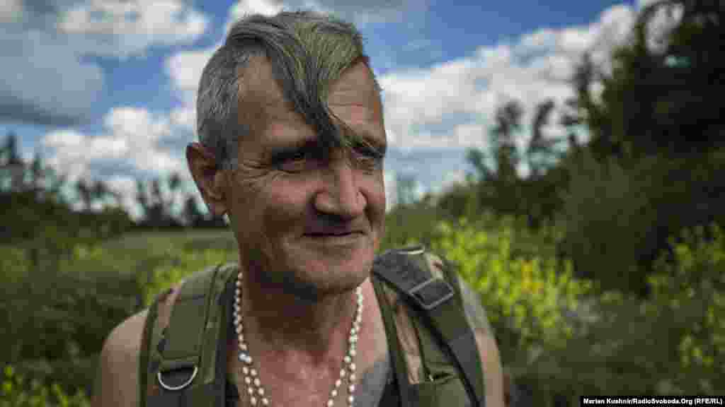 Военнослужащий с позывным «Сова»
