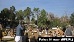 خیبر کې د یوې جرګې تصویر