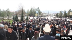 В Таласе прошла акция протеста