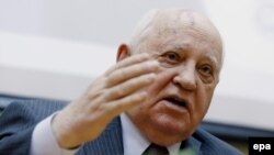 Former Soviet leader Mikhail Gorbachev 