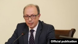 Armenia - Foreign Minister Ara Ayvazian, March 29, 2021