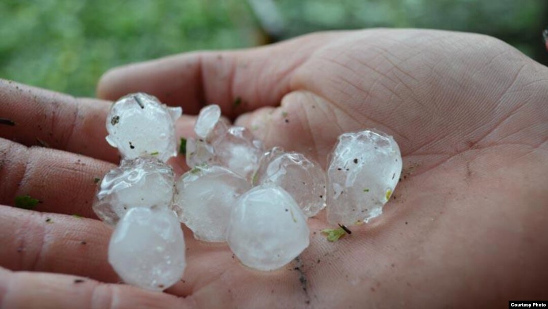 Aid groups have called the hailstorm "the largest disaster in Georgia since the August 2008 conflict" with Russia.