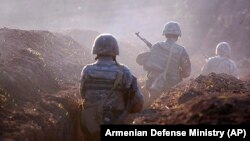 Военнослужащие ВС Армении в Тавуше