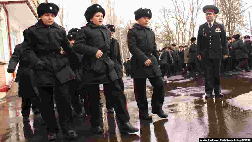 Один з київських ліцеїв-інтернатів перекваліфікували у справжній кадетський корпус. 
