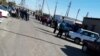 Очередь за хлебом в Дашогузе (фото с сайта Альтернативные новости Туркменистана)