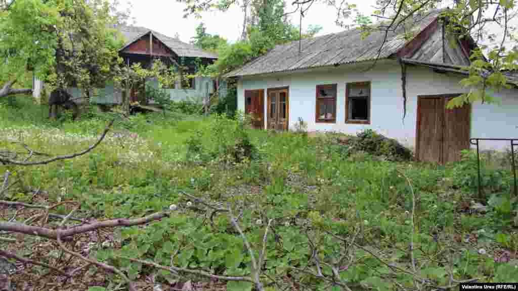 MD - People and houses in Telenesti city, 5 may 2019