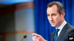 Пресс-секретарь Госдепартамента США Мэтью Миллер