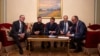 Лидеры европейских стран с президентом Украины в Киеве 10 мая