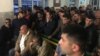 Nagorno Karabakh - Protesters meet in Stepanakert to discuss their demands addressed to the government, 4 June 2018