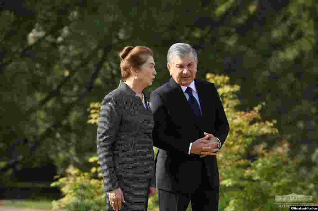 Uzbekistan - Day of Remembrance of the First President Islam Karimov. Photo from the president's website.