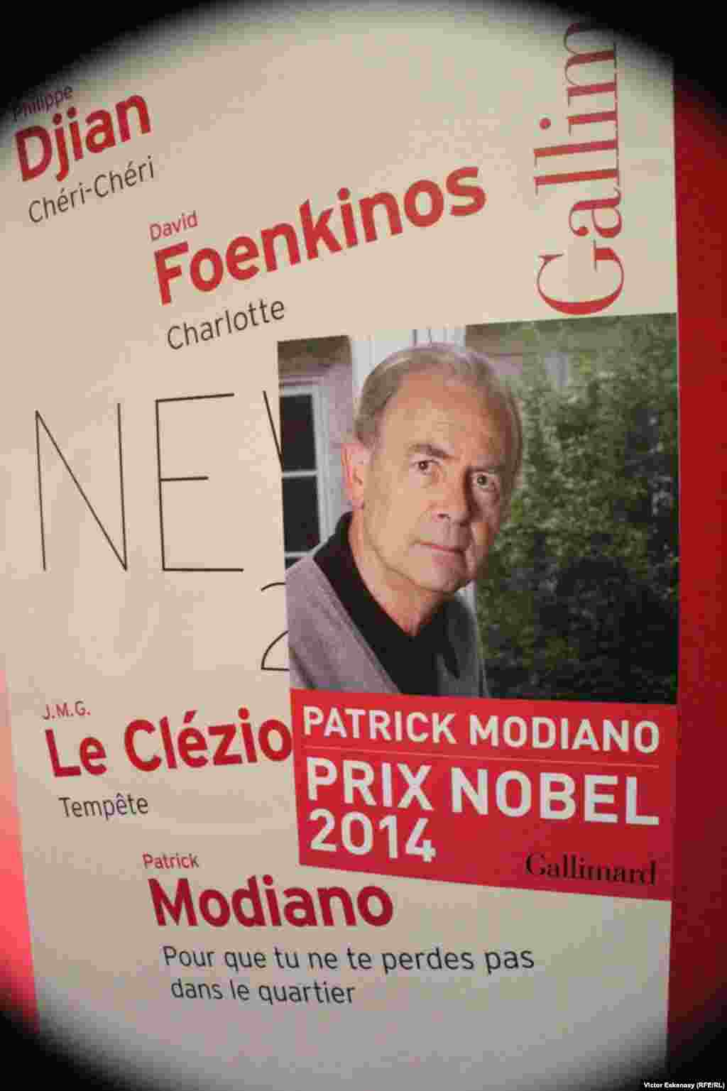 Editions Gallimard o zi după anunțarea Premiului Nobel pentru Literatură 2014...