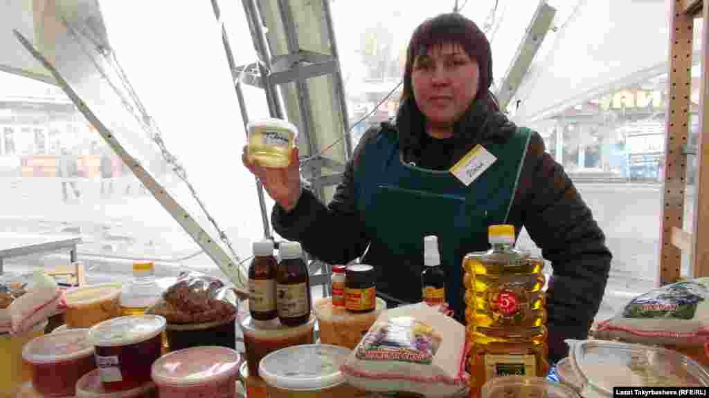 Москвичи ценят мед из Кыргызстана. 