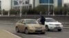Полицейский контроль в Ашхабаде (иллюстративное фото) 