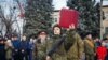 Tânăr recrut în armata transnistreană nerecunoscută depune jurământul de credință, Tiraspol