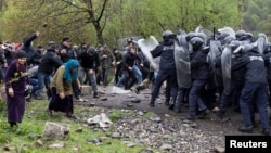 Столкновение жителей села Биркиани с полицией, 21 апреля 2019 г.