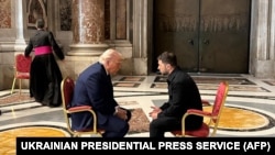 Дидори Трамп ва Зеленский дар Ватикан