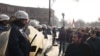 Армения - Сторонники оппозиции протестуют против результатов состоявшихся 19 февраля президентских выборов, Ереван, 22 февраля 2008 г. 