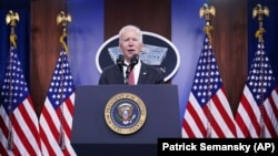 USA – President Joe Biden speaks to Department of Defense personnel at the Pentagon. Washington, February 10, 2021