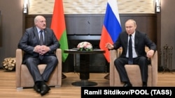 Բելառուսի և Ռուսաստանի նախագահներ Ալեքսանդր Լուկաշենկո, Վլադիմիր Պուտի, արխիվ