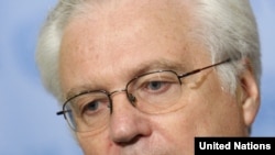 Vitaly Churkin, Russia's ambassador to the United Nations