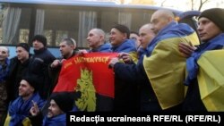 Украинские военнопленные вернулись домой, 20 марта 2025 года. Скриншот с видео