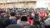Акция протеста у СИЗО-1, Бишкек. 16 января 2012