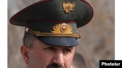 Nagorno-Karabakh -- Lieutenant General Movses Hakobian, commande-in-chief of Karabakh Defense Army, undated.